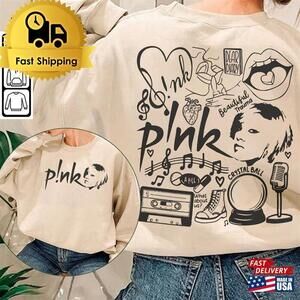 Doodle Art Shirt Retro Trustfall Album Lyrics Sweatshirt 2 Sided